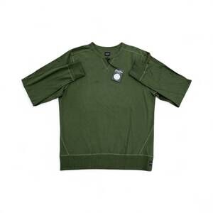 NEW GOODMAN men's victory crew sweatshirt in kombu green